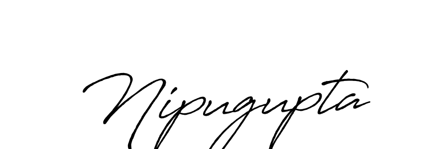 Create a beautiful signature design for name Nipugupta. With this signature (Antro_Vectra_Bolder) fonts, you can make a handwritten signature for free. Nipugupta signature style 7 images and pictures png