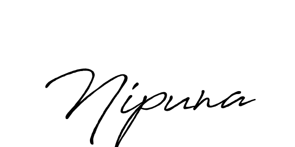 See photos of Nipuna official signature by Spectra . Check more albums & portfolios. Read reviews & check more about Antro_Vectra_Bolder font. Nipuna signature style 7 images and pictures png