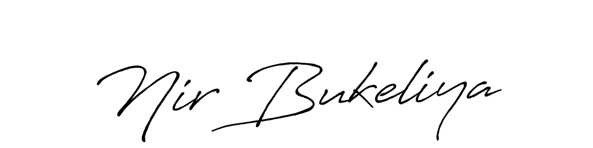 How to make Nir Bukeliya signature? Antro_Vectra_Bolder is a professional autograph style. Create handwritten signature for Nir Bukeliya name. Nir Bukeliya signature style 7 images and pictures png