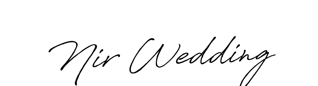 You should practise on your own different ways (Antro_Vectra_Bolder) to write your name (Nir Wedding) in signature. don't let someone else do it for you. Nir Wedding signature style 7 images and pictures png
