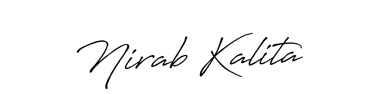 This is the best signature style for the Nirab Kalita name. Also you like these signature font (Antro_Vectra_Bolder). Mix name signature. Nirab Kalita signature style 7 images and pictures png