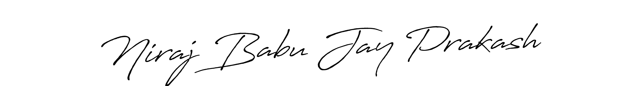 How to make Niraj Babu Jay Prakash signature? Antro_Vectra_Bolder is a professional autograph style. Create handwritten signature for Niraj Babu Jay Prakash name. Niraj Babu Jay Prakash signature style 7 images and pictures png