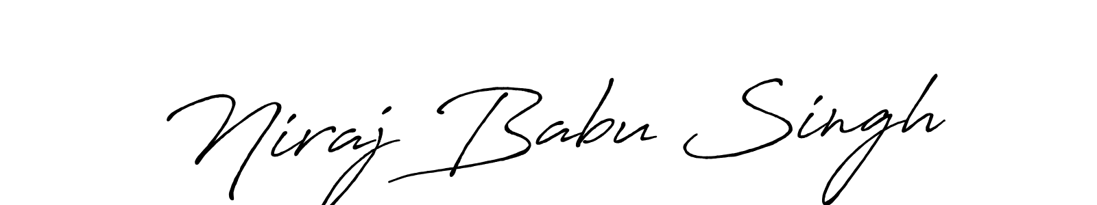 Make a beautiful signature design for name Niraj Babu Singh. Use this online signature maker to create a handwritten signature for free. Niraj Babu Singh signature style 7 images and pictures png