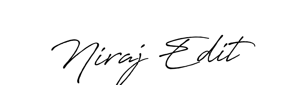 It looks lik you need a new signature style for name Niraj Edit. Design unique handwritten (Antro_Vectra_Bolder) signature with our free signature maker in just a few clicks. Niraj Edit signature style 7 images and pictures png