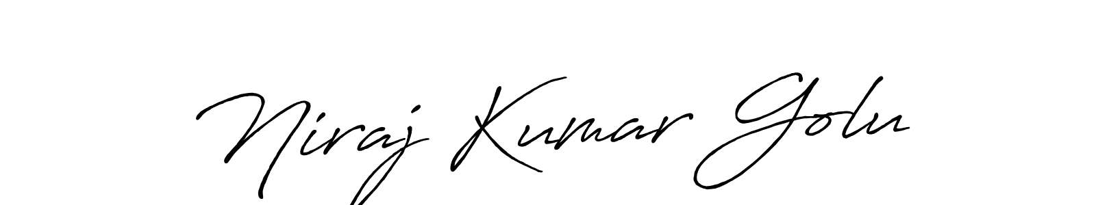 Once you've used our free online signature maker to create your best signature Antro_Vectra_Bolder style, it's time to enjoy all of the benefits that Niraj Kumar Golu name signing documents. Niraj Kumar Golu signature style 7 images and pictures png