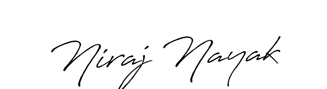 How to make Niraj Nayak signature? Antro_Vectra_Bolder is a professional autograph style. Create handwritten signature for Niraj Nayak name. Niraj Nayak signature style 7 images and pictures png