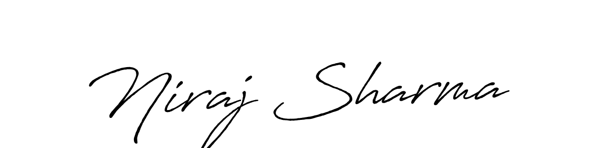 Once you've used our free online signature maker to create your best signature Antro_Vectra_Bolder style, it's time to enjoy all of the benefits that Niraj Sharma name signing documents. Niraj Sharma signature style 7 images and pictures png