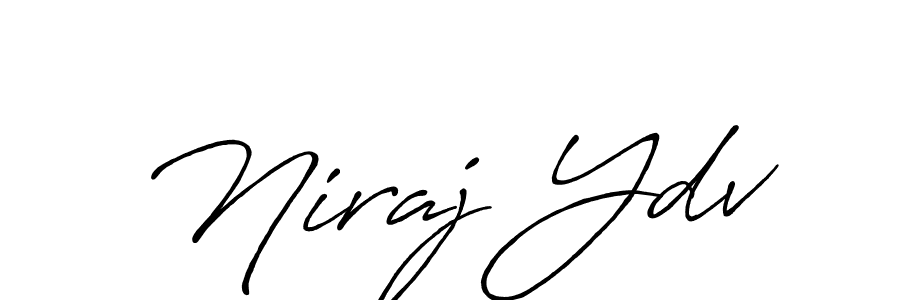 It looks lik you need a new signature style for name Niraj Ydv. Design unique handwritten (Antro_Vectra_Bolder) signature with our free signature maker in just a few clicks. Niraj Ydv signature style 7 images and pictures png