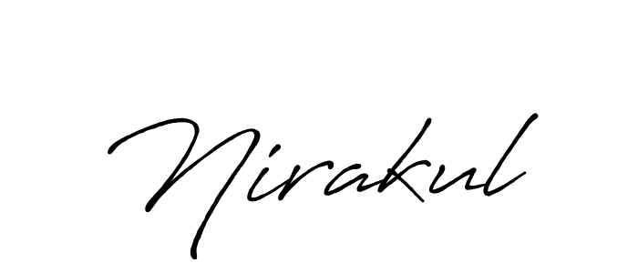 It looks lik you need a new signature style for name Nirakul. Design unique handwritten (Antro_Vectra_Bolder) signature with our free signature maker in just a few clicks. Nirakul signature style 7 images and pictures png