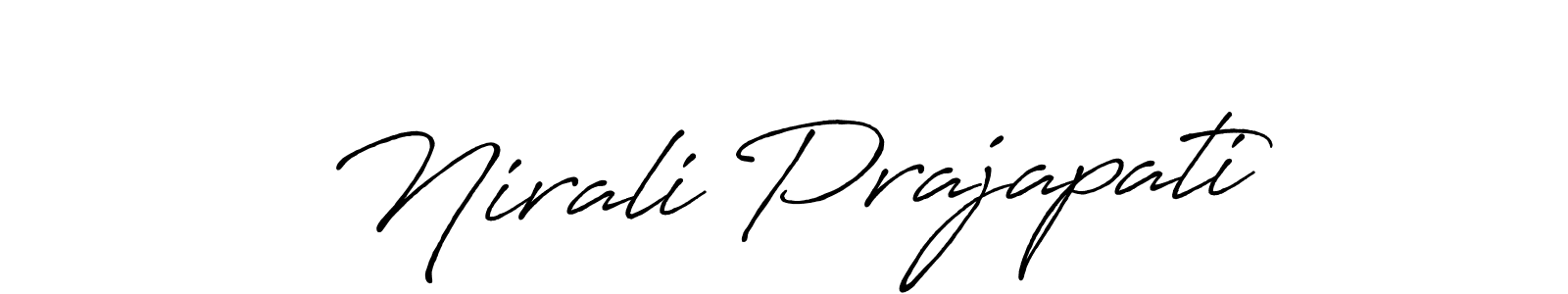This is the best signature style for the Nirali Prajapati name. Also you like these signature font (Antro_Vectra_Bolder). Mix name signature. Nirali Prajapati signature style 7 images and pictures png