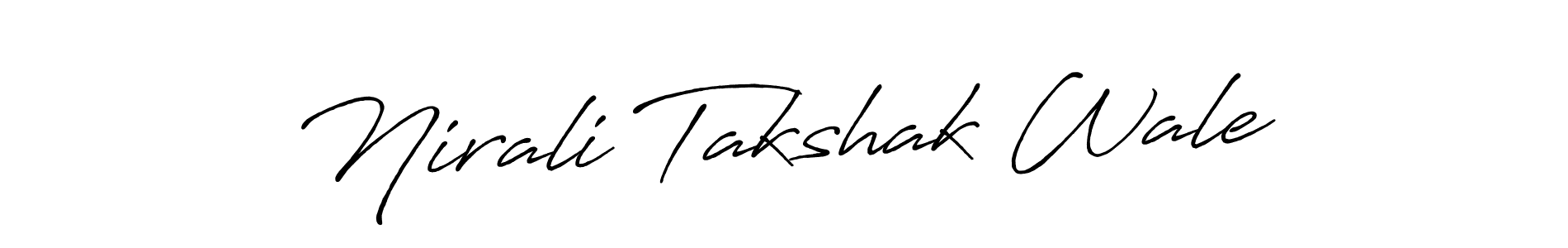 if you are searching for the best signature style for your name Nirali Takshak Wale. so please give up your signature search. here we have designed multiple signature styles  using Antro_Vectra_Bolder. Nirali Takshak Wale signature style 7 images and pictures png