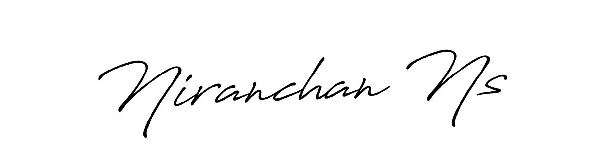 It looks lik you need a new signature style for name Niranchan Ns. Design unique handwritten (Antro_Vectra_Bolder) signature with our free signature maker in just a few clicks. Niranchan Ns signature style 7 images and pictures png