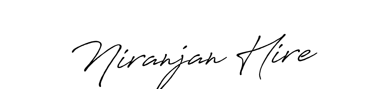 Use a signature maker to create a handwritten signature online. With this signature software, you can design (Antro_Vectra_Bolder) your own signature for name Niranjan Hire. Niranjan Hire signature style 7 images and pictures png