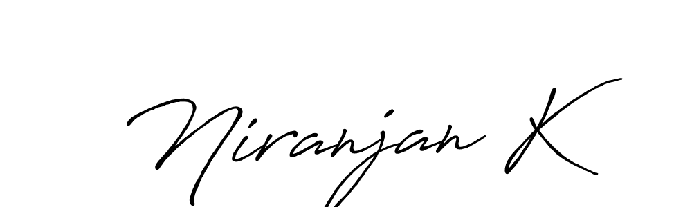This is the best signature style for the Niranjan K name. Also you like these signature font (Antro_Vectra_Bolder). Mix name signature. Niranjan K signature style 7 images and pictures png