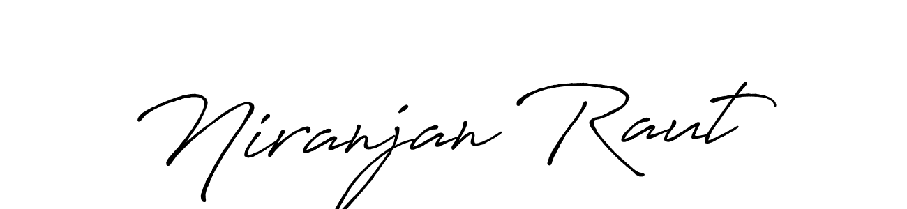 Design your own signature with our free online signature maker. With this signature software, you can create a handwritten (Antro_Vectra_Bolder) signature for name Niranjan Raut. Niranjan Raut signature style 7 images and pictures png