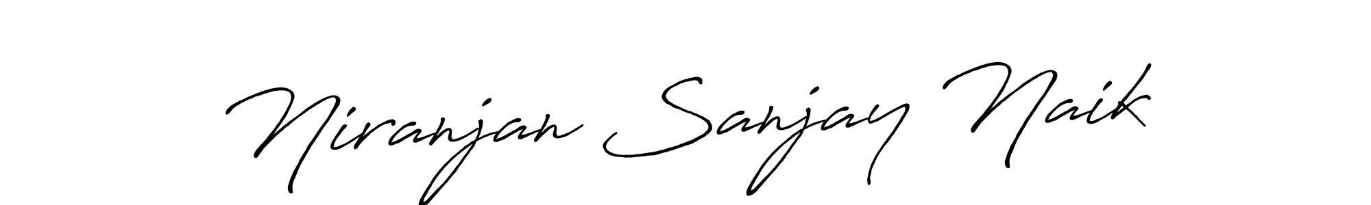 This is the best signature style for the Niranjan Sanjay Naik name. Also you like these signature font (Antro_Vectra_Bolder). Mix name signature. Niranjan Sanjay Naik signature style 7 images and pictures png