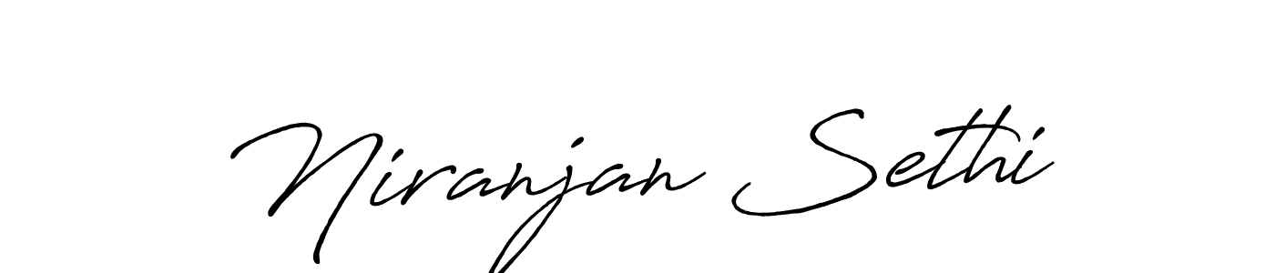 Niranjan Sethi stylish signature style. Best Handwritten Sign (Antro_Vectra_Bolder) for my name. Handwritten Signature Collection Ideas for my name Niranjan Sethi. Niranjan Sethi signature style 7 images and pictures png