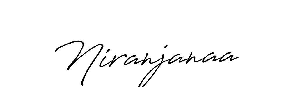 Niranjanaa stylish signature style. Best Handwritten Sign (Antro_Vectra_Bolder) for my name. Handwritten Signature Collection Ideas for my name Niranjanaa. Niranjanaa signature style 7 images and pictures png