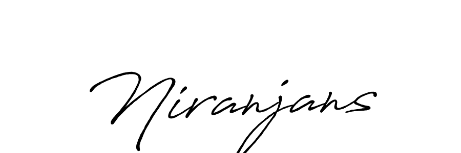 Niranjans stylish signature style. Best Handwritten Sign (Antro_Vectra_Bolder) for my name. Handwritten Signature Collection Ideas for my name Niranjans. Niranjans signature style 7 images and pictures png