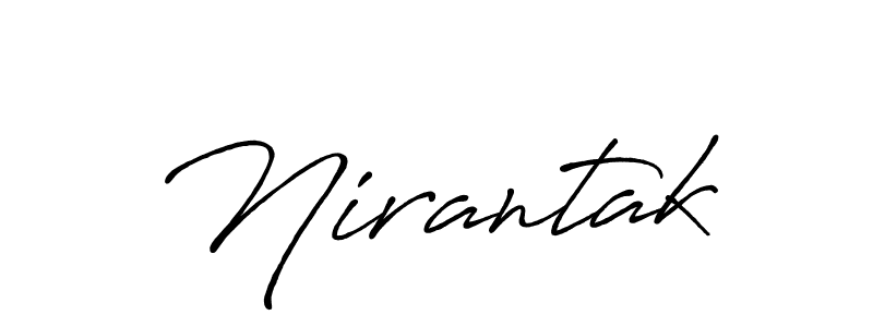 You can use this online signature creator to create a handwritten signature for the name Nirantak. This is the best online autograph maker. Nirantak signature style 7 images and pictures png