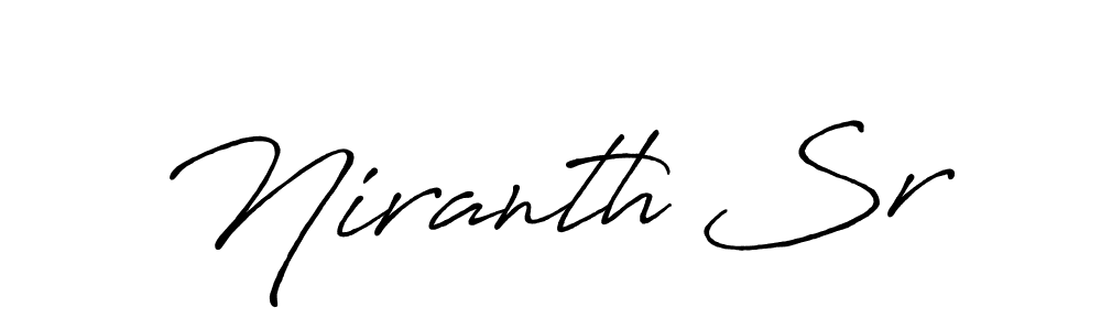 Best and Professional Signature Style for Niranth Sr. Antro_Vectra_Bolder Best Signature Style Collection. Niranth Sr signature style 7 images and pictures png