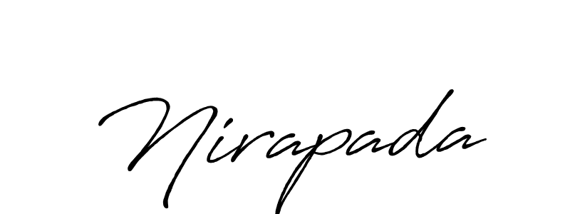 Once you've used our free online signature maker to create your best signature Antro_Vectra_Bolder style, it's time to enjoy all of the benefits that Nirapada name signing documents. Nirapada signature style 7 images and pictures png