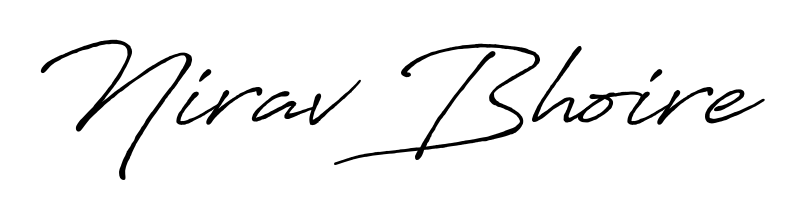 Check out images of Autograph of Nirav Bhoire name. Actor Nirav Bhoire Signature Style. Antro_Vectra_Bolder is a professional sign style online. Nirav Bhoire signature style 7 images and pictures png