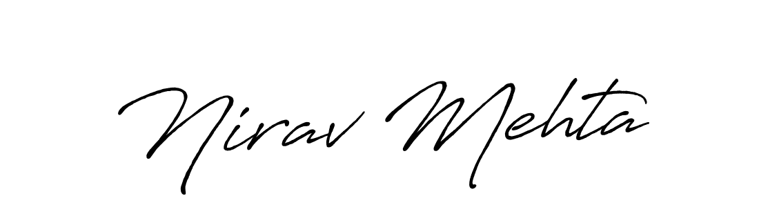 Once you've used our free online signature maker to create your best signature Antro_Vectra_Bolder style, it's time to enjoy all of the benefits that Nirav Mehta name signing documents. Nirav Mehta signature style 7 images and pictures png