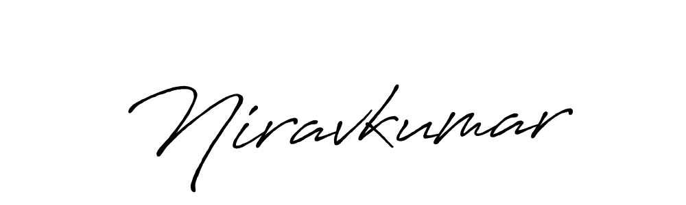 Niravkumar stylish signature style. Best Handwritten Sign (Antro_Vectra_Bolder) for my name. Handwritten Signature Collection Ideas for my name Niravkumar. Niravkumar signature style 7 images and pictures png