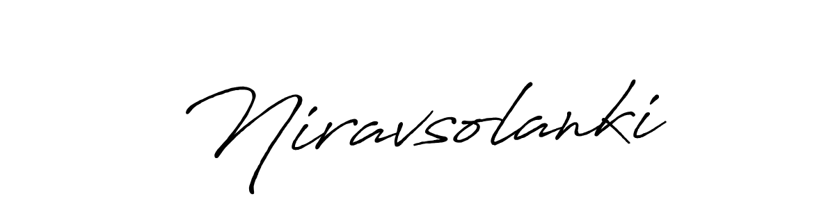 You should practise on your own different ways (Antro_Vectra_Bolder) to write your name (Niravsolanki) in signature. don't let someone else do it for you. Niravsolanki signature style 7 images and pictures png
