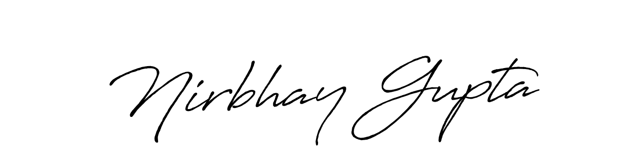 Check out images of Autograph of Nirbhay Gupta name. Actor Nirbhay Gupta Signature Style. Antro_Vectra_Bolder is a professional sign style online. Nirbhay Gupta signature style 7 images and pictures png