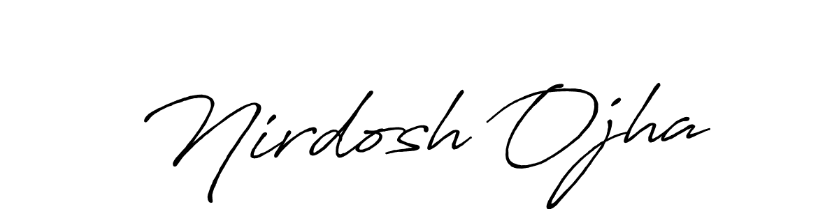 You can use this online signature creator to create a handwritten signature for the name Nirdosh Ojha. This is the best online autograph maker. Nirdosh Ojha signature style 7 images and pictures png