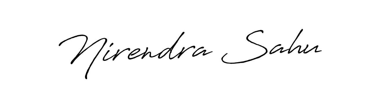 Also You can easily find your signature by using the search form. We will create Nirendra Sahu name handwritten signature images for you free of cost using Antro_Vectra_Bolder sign style. Nirendra Sahu signature style 7 images and pictures png