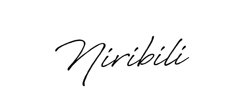 It looks lik you need a new signature style for name Niribili. Design unique handwritten (Antro_Vectra_Bolder) signature with our free signature maker in just a few clicks. Niribili signature style 7 images and pictures png