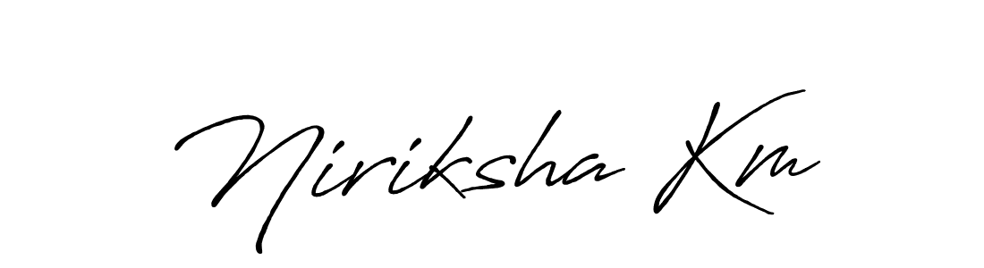 Best and Professional Signature Style for Niriksha Km. Antro_Vectra_Bolder Best Signature Style Collection. Niriksha Km signature style 7 images and pictures png