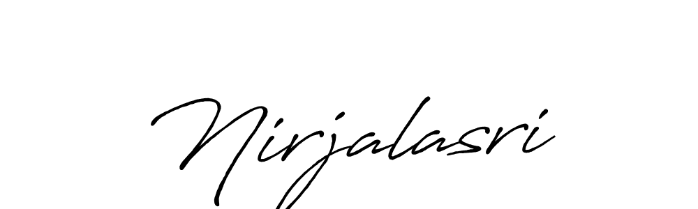 Make a beautiful signature design for name Nirjalasri. Use this online signature maker to create a handwritten signature for free. Nirjalasri signature style 7 images and pictures png