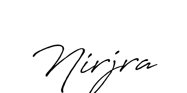 Best and Professional Signature Style for Nirjra. Antro_Vectra_Bolder Best Signature Style Collection. Nirjra signature style 7 images and pictures png
