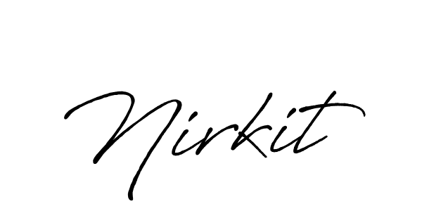 How to Draw Nirkit signature style? Antro_Vectra_Bolder is a latest design signature styles for name Nirkit. Nirkit signature style 7 images and pictures png