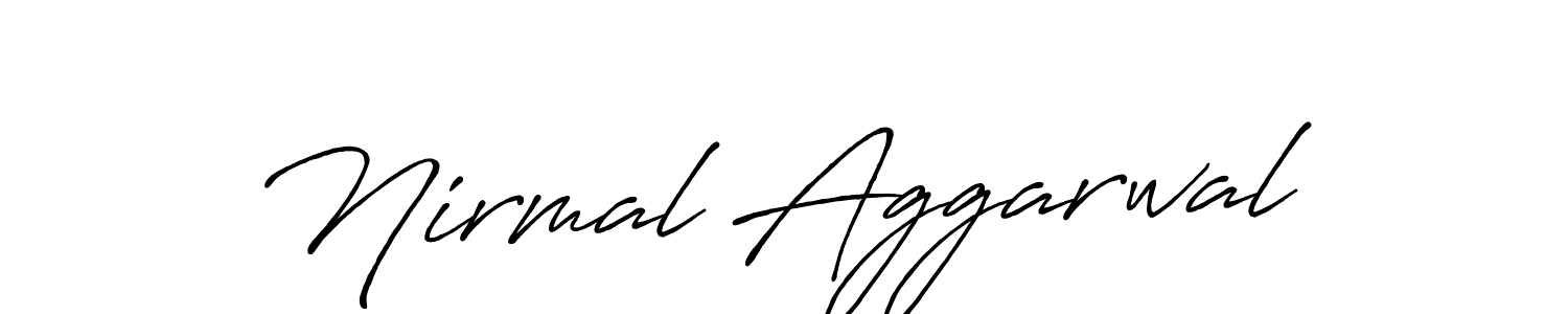 You can use this online signature creator to create a handwritten signature for the name Nirmal Aggarwal. This is the best online autograph maker. Nirmal Aggarwal signature style 7 images and pictures png