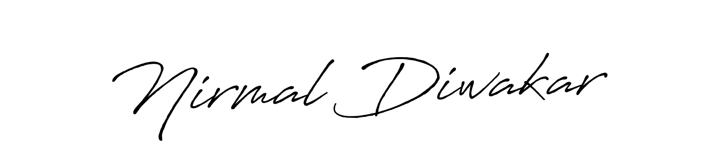 See photos of Nirmal Diwakar official signature by Spectra . Check more albums & portfolios. Read reviews & check more about Antro_Vectra_Bolder font. Nirmal Diwakar signature style 7 images and pictures png