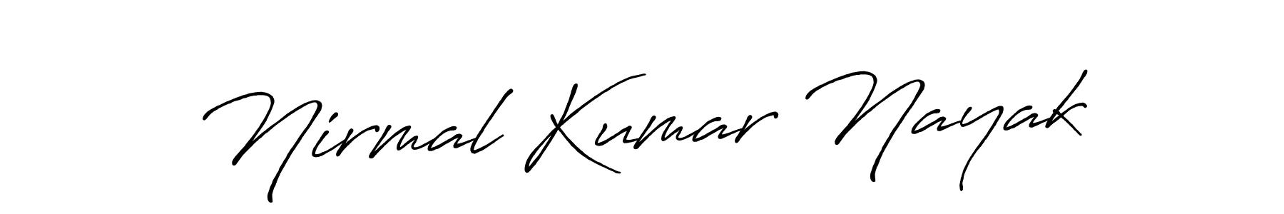 Make a short Nirmal Kumar Nayak signature style. Manage your documents anywhere anytime using Antro_Vectra_Bolder. Create and add eSignatures, submit forms, share and send files easily. Nirmal Kumar Nayak signature style 7 images and pictures png