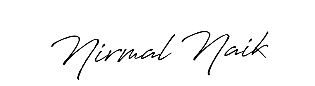 Once you've used our free online signature maker to create your best signature Antro_Vectra_Bolder style, it's time to enjoy all of the benefits that Nirmal Naik name signing documents. Nirmal Naik signature style 7 images and pictures png