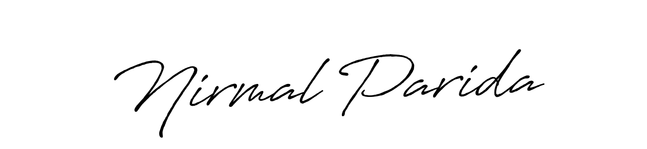 This is the best signature style for the Nirmal Parida name. Also you like these signature font (Antro_Vectra_Bolder). Mix name signature. Nirmal Parida signature style 7 images and pictures png