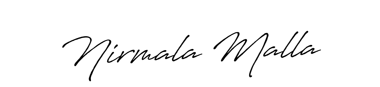 This is the best signature style for the Nirmala Malla name. Also you like these signature font (Antro_Vectra_Bolder). Mix name signature. Nirmala Malla signature style 7 images and pictures png