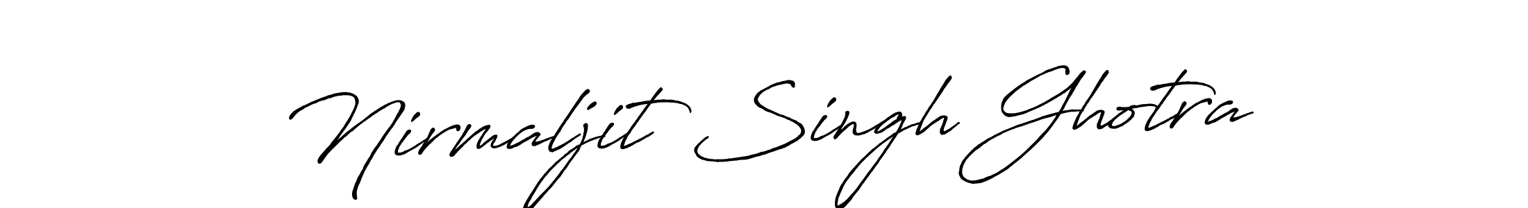 You should practise on your own different ways (Antro_Vectra_Bolder) to write your name (Nirmaljit Singh Ghotra) in signature. don't let someone else do it for you. Nirmaljit Singh Ghotra signature style 7 images and pictures png