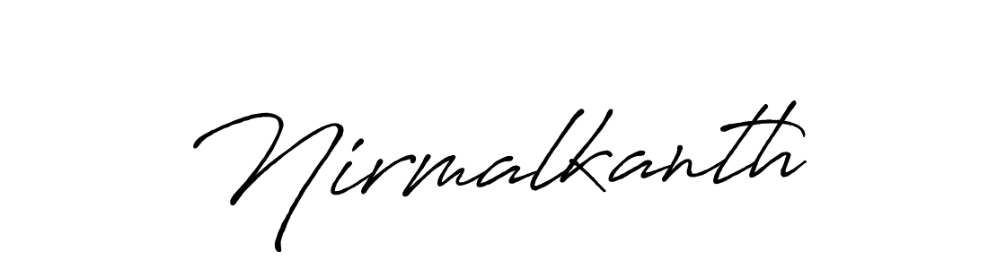 Once you've used our free online signature maker to create your best signature Antro_Vectra_Bolder style, it's time to enjoy all of the benefits that Nirmalkanth name signing documents. Nirmalkanth signature style 7 images and pictures png