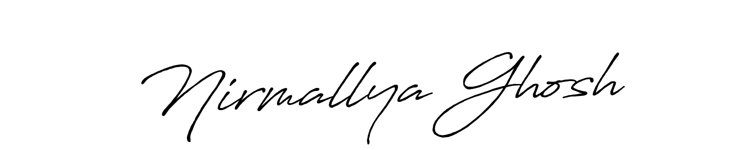 How to Draw Nirmallya Ghosh signature style? Antro_Vectra_Bolder is a latest design signature styles for name Nirmallya Ghosh. Nirmallya Ghosh signature style 7 images and pictures png