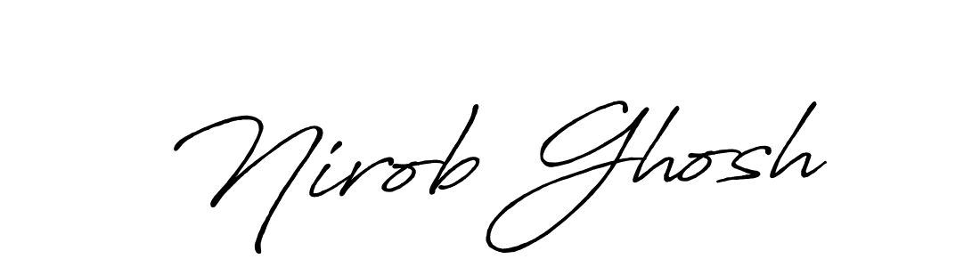 Once you've used our free online signature maker to create your best signature Antro_Vectra_Bolder style, it's time to enjoy all of the benefits that Nirob Ghosh name signing documents. Nirob Ghosh signature style 7 images and pictures png