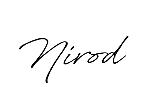Once you've used our free online signature maker to create your best signature Antro_Vectra_Bolder style, it's time to enjoy all of the benefits that Nirod name signing documents. Nirod signature style 7 images and pictures png