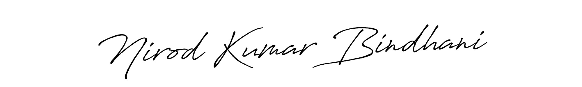 Design your own signature with our free online signature maker. With this signature software, you can create a handwritten (Antro_Vectra_Bolder) signature for name Nirod Kumar Bindhani. Nirod Kumar Bindhani signature style 7 images and pictures png